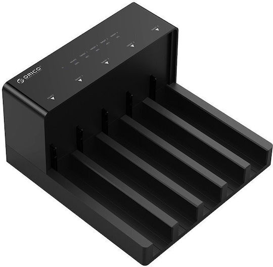 Orico Docking Station for 5 Hard Drives SATA 3.5" with Connection USB 3.0 (6558US3-C-EU-BK1)