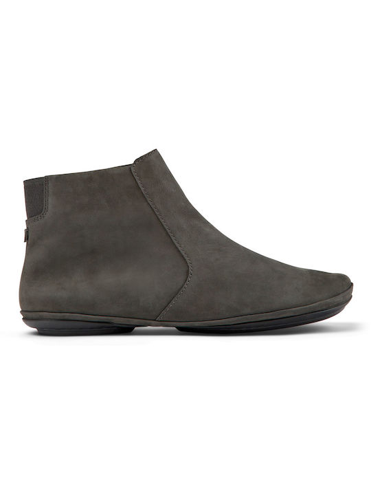 Camper Leather Women's Ankle Boots Gray