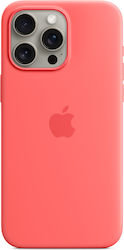 Apple Silicone Case with MagSafe Κόκκινη (iPhone 15 Pro Max)