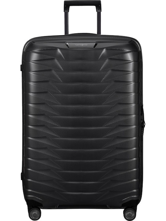 Samsonite Proxis Μεγάλη Βαλίτσα Ταξιδίου Σκληρή Matt Graphite με 4 Ρόδες Ύψους 75εκ.
