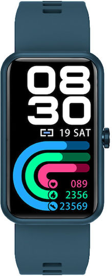 Rubicon SR032F Smartwatch με Παλμογράφο (Σκούρο Πράσινο)