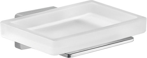 Gedy Glass Soap Dish Wall Mounted Transparent