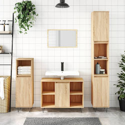 vidaXL Bathroom Cabinet L30xD30xH100cm Sonoma