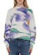 Desigual Women's Long Sleeve Sweater White