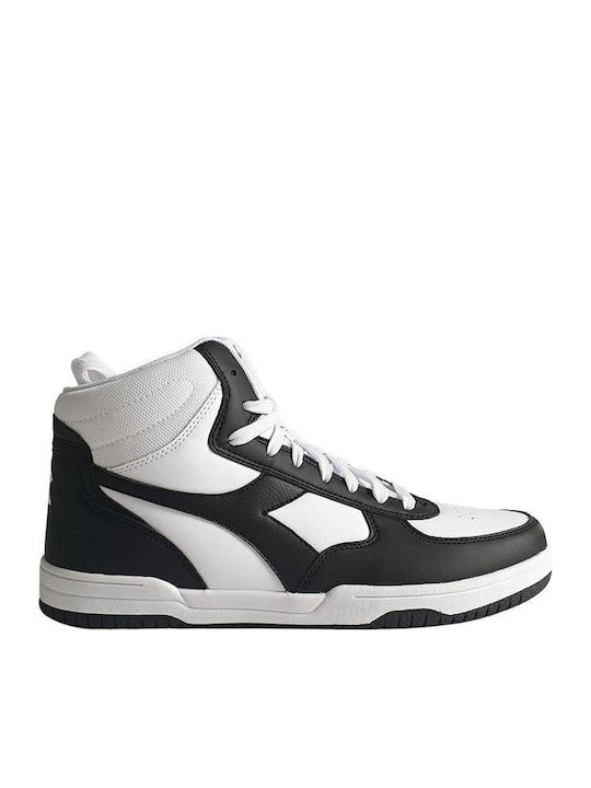 Diadora Raptor Ανδρικά Μποτάκια Λευκά
