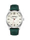 Timberland Watch Battery with Green Leather Strap