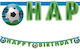 Procos Happy Birthday Γιρλάντα για Party Ποδόσφαιρο
