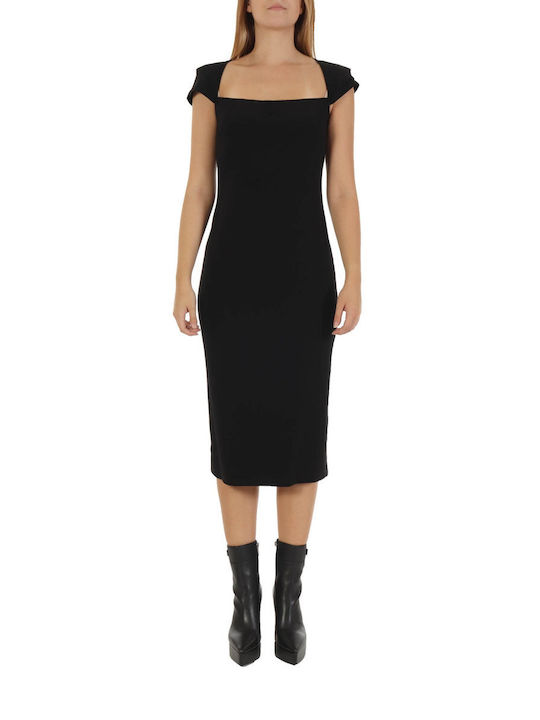 Pinko Midi Rochie Negru