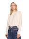 Mos Mosh Women's Blouse Long Sleeve Beige