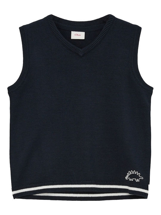 S.Oliver Kids Vest Sleeveless Blue