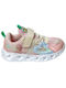 Atlanta Kids Sneakers with Lights Pink