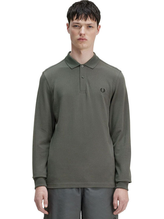 Fred Perry Polo Short Sleeve Blouse Field Green