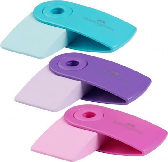 Faber-Castell Eraser for Pencil and Pen (Μiscellaneous colours) 1pcs