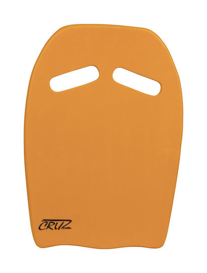 Cruz Swimming Board with Handles 41x29x3.5cm 5003 Vibrant Orange Orange Seano Kick Board