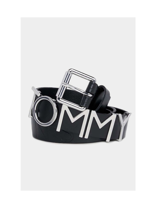 Tommy Hilfiger Leather Women's Belt Black