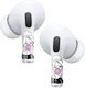 Rockmax Art Skin 603appys Stickers Multicolour for Apple AirPods Pro