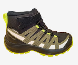 Salomon Kids Hiking Boots Xa Pro V8 Mid Black