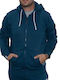 Sweatshirt Für Herren Mit Kapuze Blau