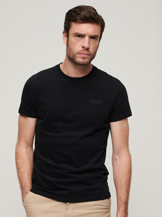 Embossed T-shirt Black