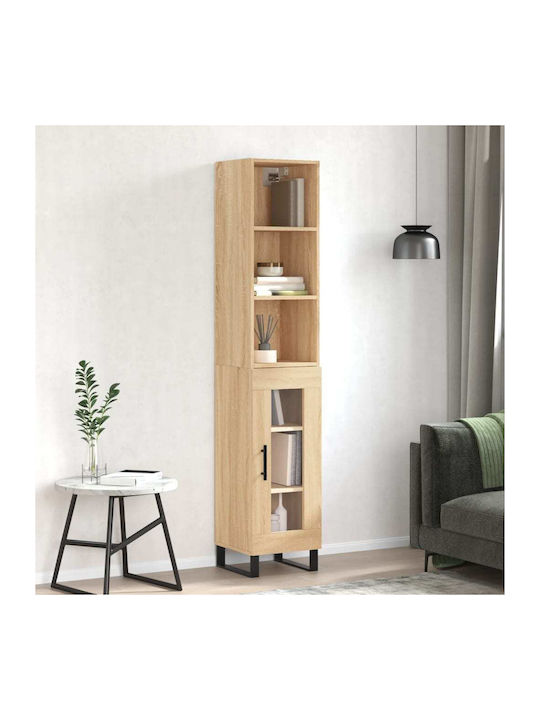 Schrank Boden Coffee 34.5x34x180cm