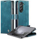 Samsung Retro Wallet Case Blue (Galaxy Z Fold5)