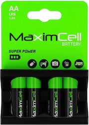 Maximcell AA 1.5V 4τμχ Maximcell AA 1.5V 4τμχ
