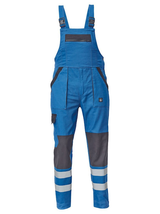 Cerva Arbeitsanzug Latzhosen Baumwolle Blau