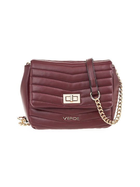 Verde Women's Bag Crossbody Burgundy