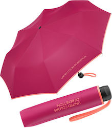 Benetton Regenschirm Kompakt Fuchsie