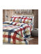 Lino Home Duvet Cover Set Cotton Queen with 2 Pillowcases 220x240 Beige