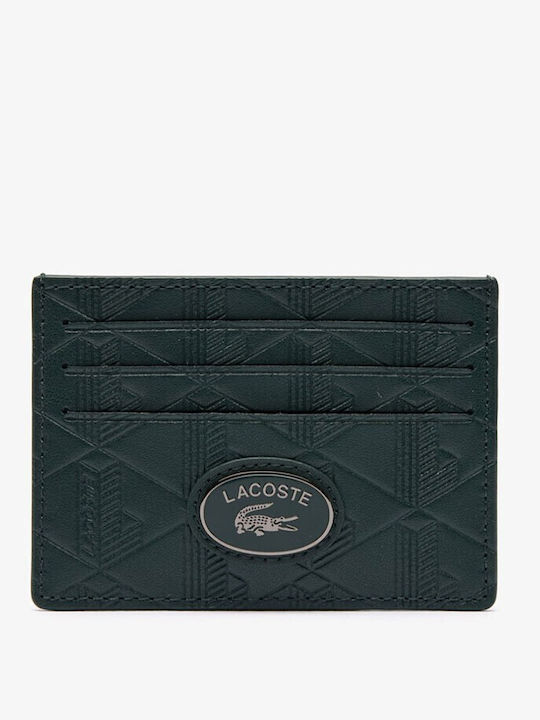 Money Pieces Leather Men's Wallet Cards with RFID Black