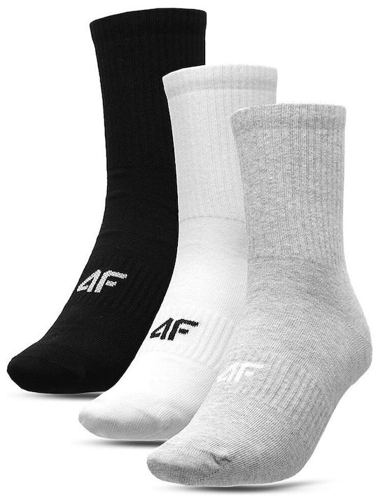 4F Șosete Sportive Multicolor 3 perechi