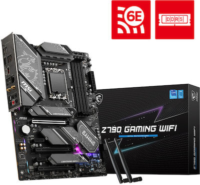 MSI Z790 Gaming Plus Wi-Fi Motherboard ATX με Intel 1700 Socket