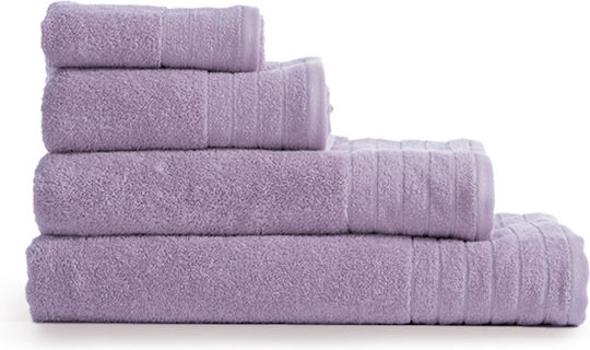 Nef-Nef Homeware Badehandtuch Frisch 70x140cm Lavendel Gewicht 550gr/m²