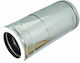 Technometal Chimney Chimney Tube Inox 250mm Silver