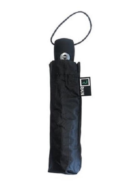 Rain Windproof Automatic Umbrella Compact Black