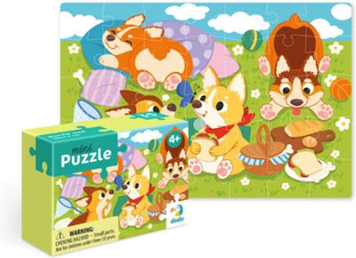 Παιδικό Puzzle Κουτάβια Στο Λιβάδι 35pcs για 4+ Ετών Dodo