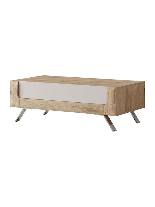 Rechteckig Couchtisch Geisha Holz Beige L110xB65xH45cm