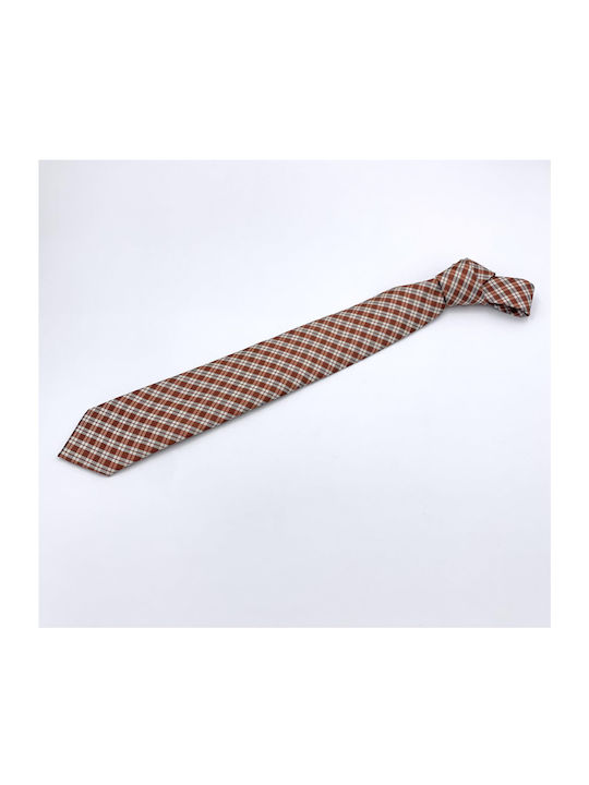 Duk Herren Krawatte Monochrom in Braun Farbe