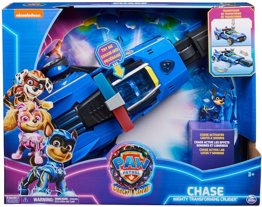 Spin Master Paw Patrol The Mighty Movie Количка Chase Mighty Transforming Cruiser за 3+ Години