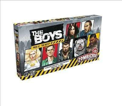 Board Game Zombicide 2nd Edition The Boys Pack 1 for 1-6 Players 16+ Years Old (EN) Cool Mini Or Not