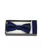 Bow Tie Set with Pochette Blue