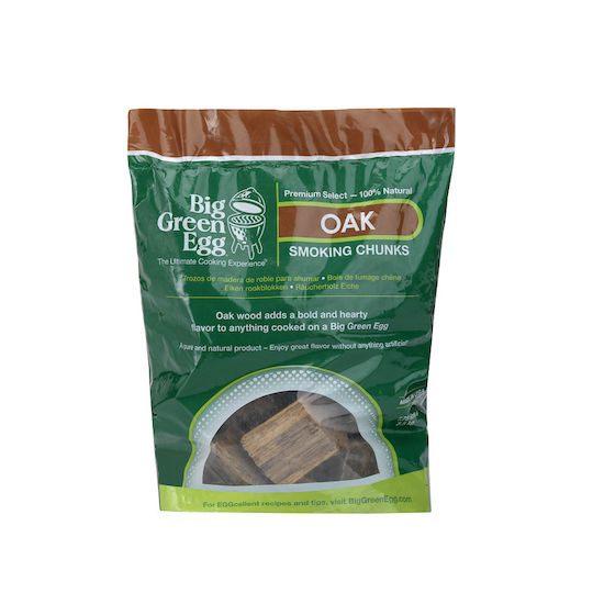 Big Green Egg Ξύλα Räuchern für Grill mit Aroma Eiche 1Stück