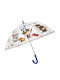 Rain Umbrelă pentru copii Baston Cool Kids Albastru