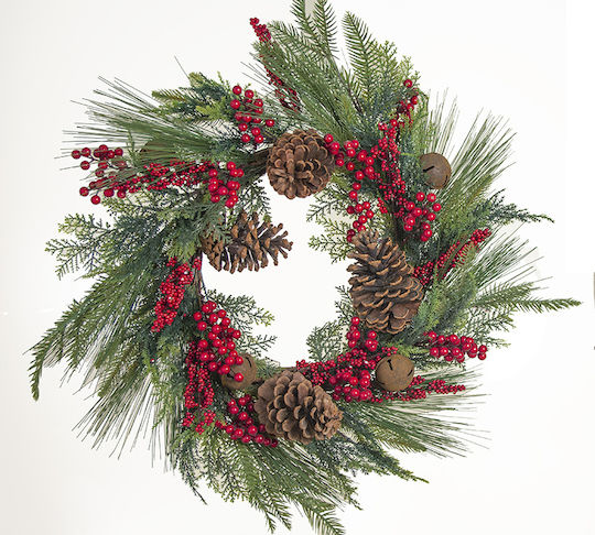 Zaros Christmas Decorative Wreath 63cm