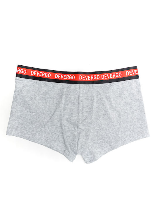 Devergo Herren Boxershorts Gray 1Packung