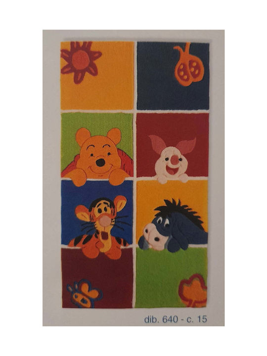 Disney Handmade Kids Rug Multicolor 60x110cm