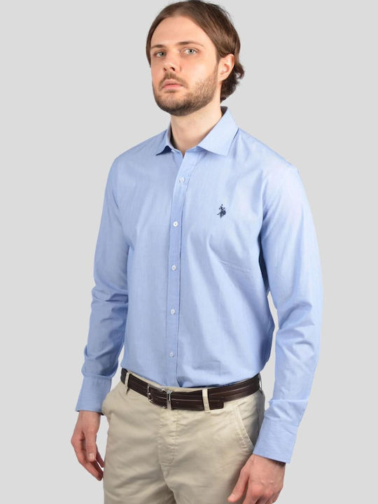 U.S. Polo Assn. Zed Long Sleeve Slim Fit Shirt ...
