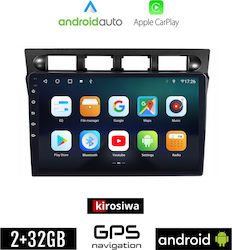 Kirosiwa Car-Audiosystem für Kia Picanto 2004-2008 (Bluetooth/USB/AUX/WiFi/GPS/Apple-Carplay/Android-Auto) mit Touchscreen 9"