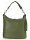 Passaggio Leather Leather Women's Bag Crossbody Khaki